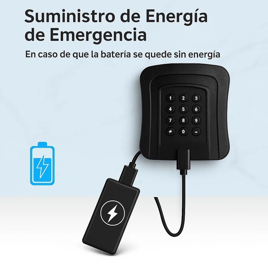 Caja de Seguridad Inteligente Pared con Aplicación Tuya