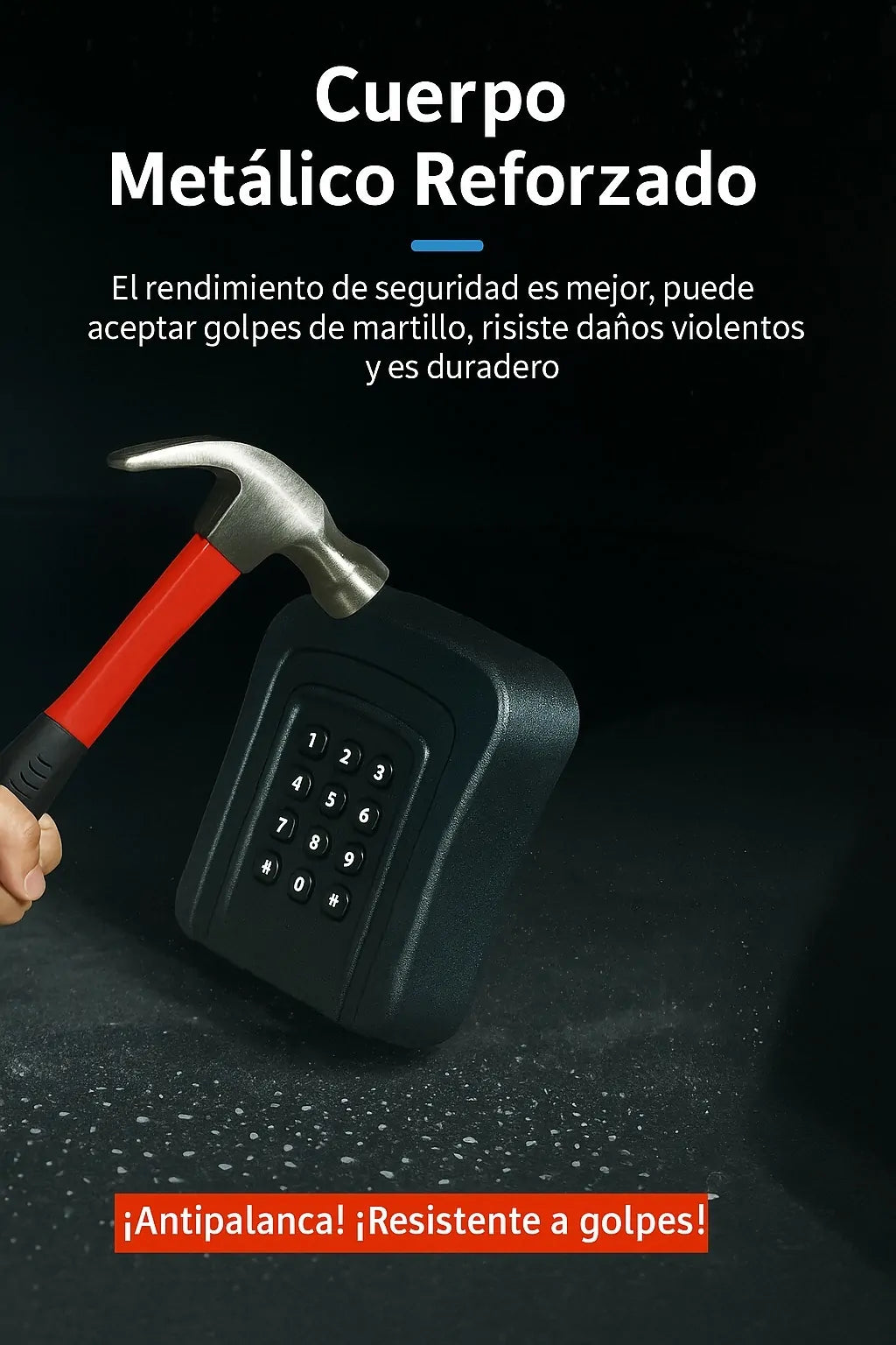 Caja de Seguridad Inteligente Pared con Aplicación Tuya