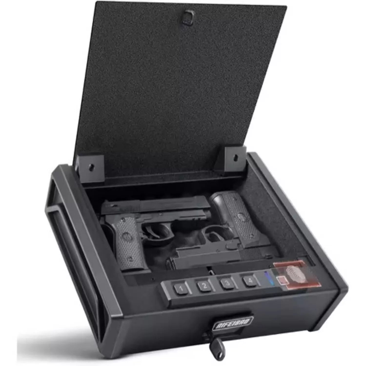Caja Fuerte de Seguridad Biométrica para Armas, Joyas y Documentos
