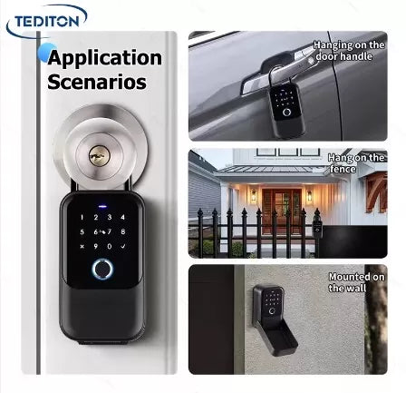 Caja Seguridad Inteligente con Colgador TTLOCK Bluetooth para Llaves
