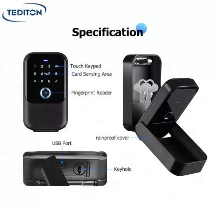 Caja de Seguridad Inteligente TTLOCK Bluetooth para Llaves