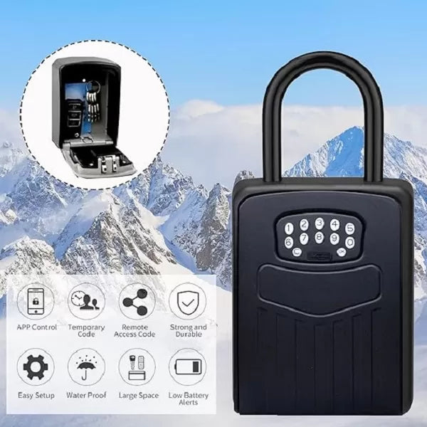 Caja de Seguridad Inteligente TUYA Wifi con Colgador para Llaves