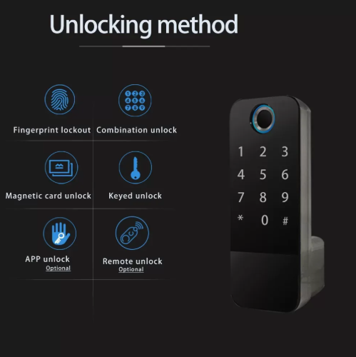 Cerradura Digital Huella Bluetooth Para Exterior