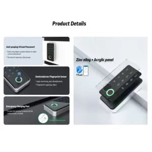 Cerrojo Inteligente con Huella Digital para cajón