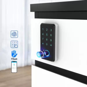 Cerrojo Inteligente con Huella Digital para cajón