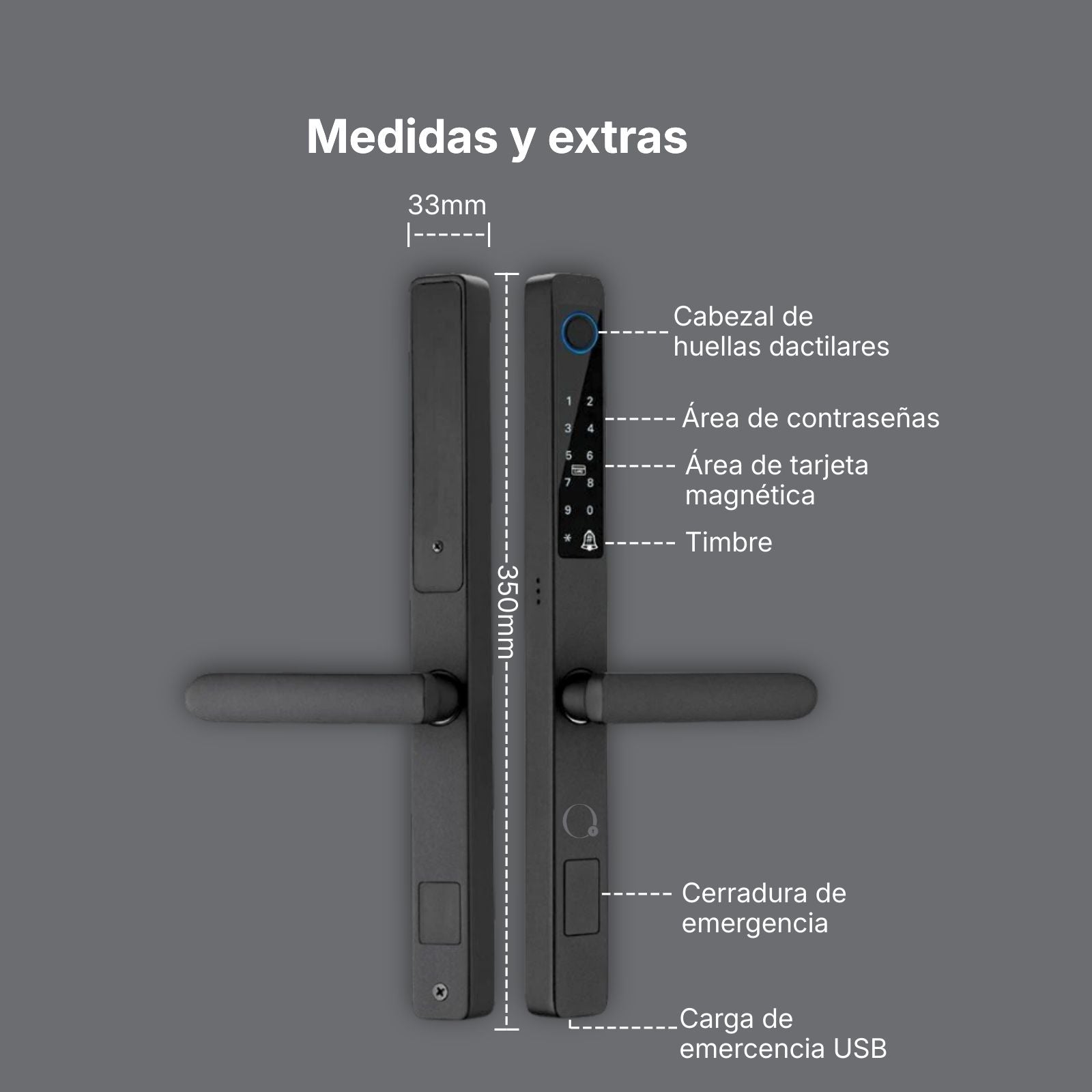 Cerradura Digital Inteligente Apolo