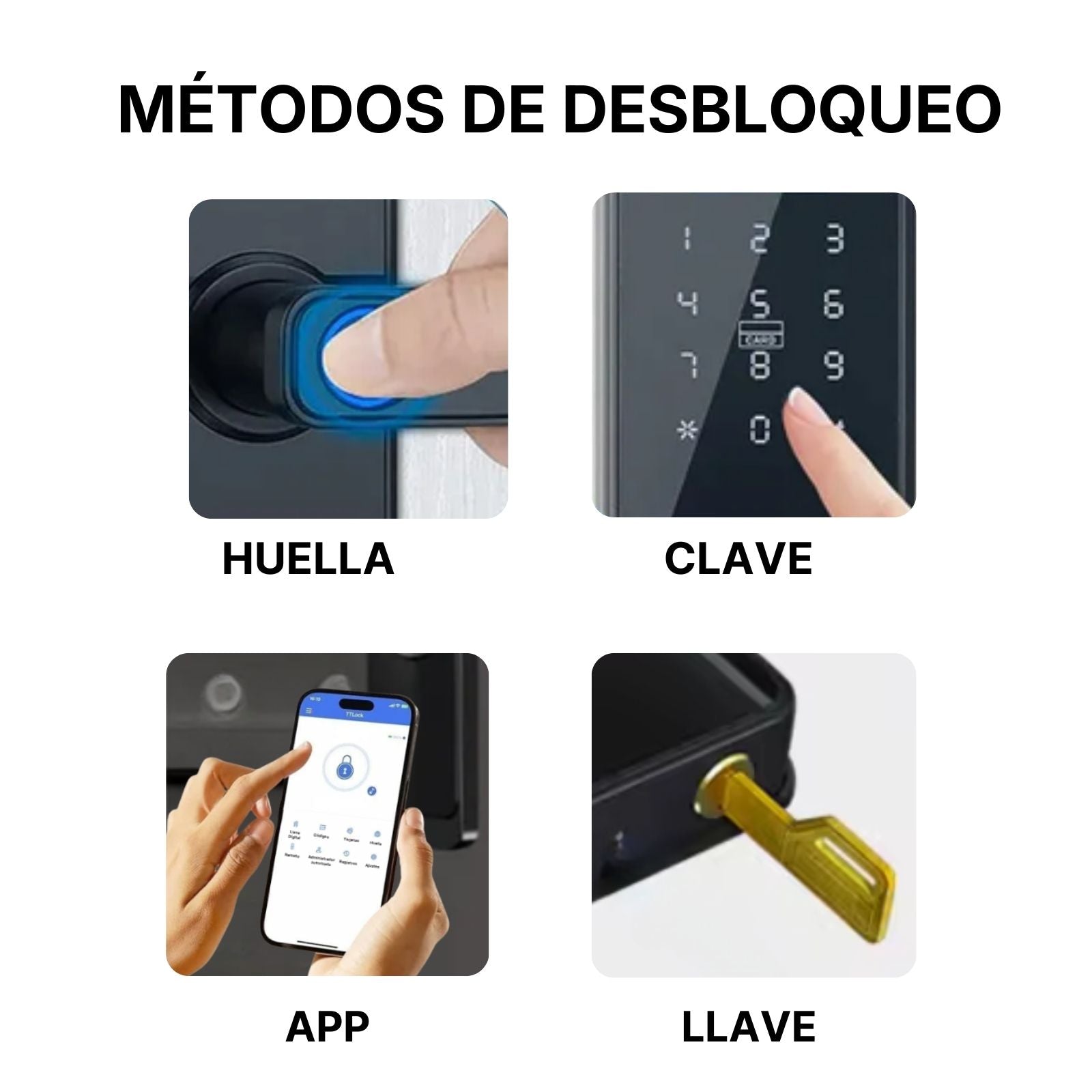 Cerradura Digital Pulso Bluetooth