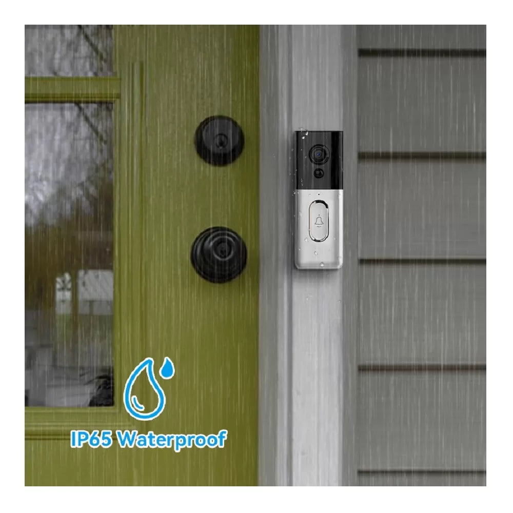 Timbre Inalámbrico Cámara Video WiFi Alexa – Waterproof