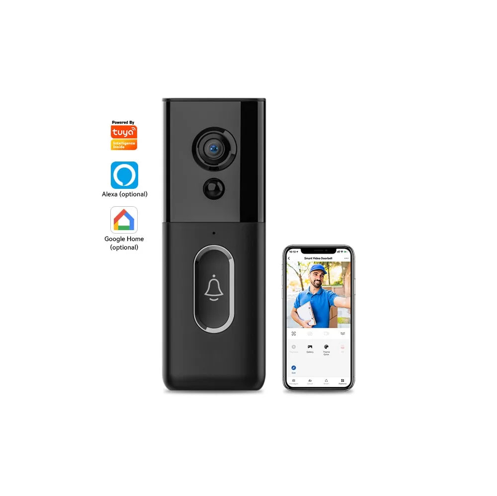 Timbre Inalámbrico Cámara Video WiFi TUYA – Waterproof